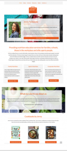 The Lunchbox Doctor new website creative.