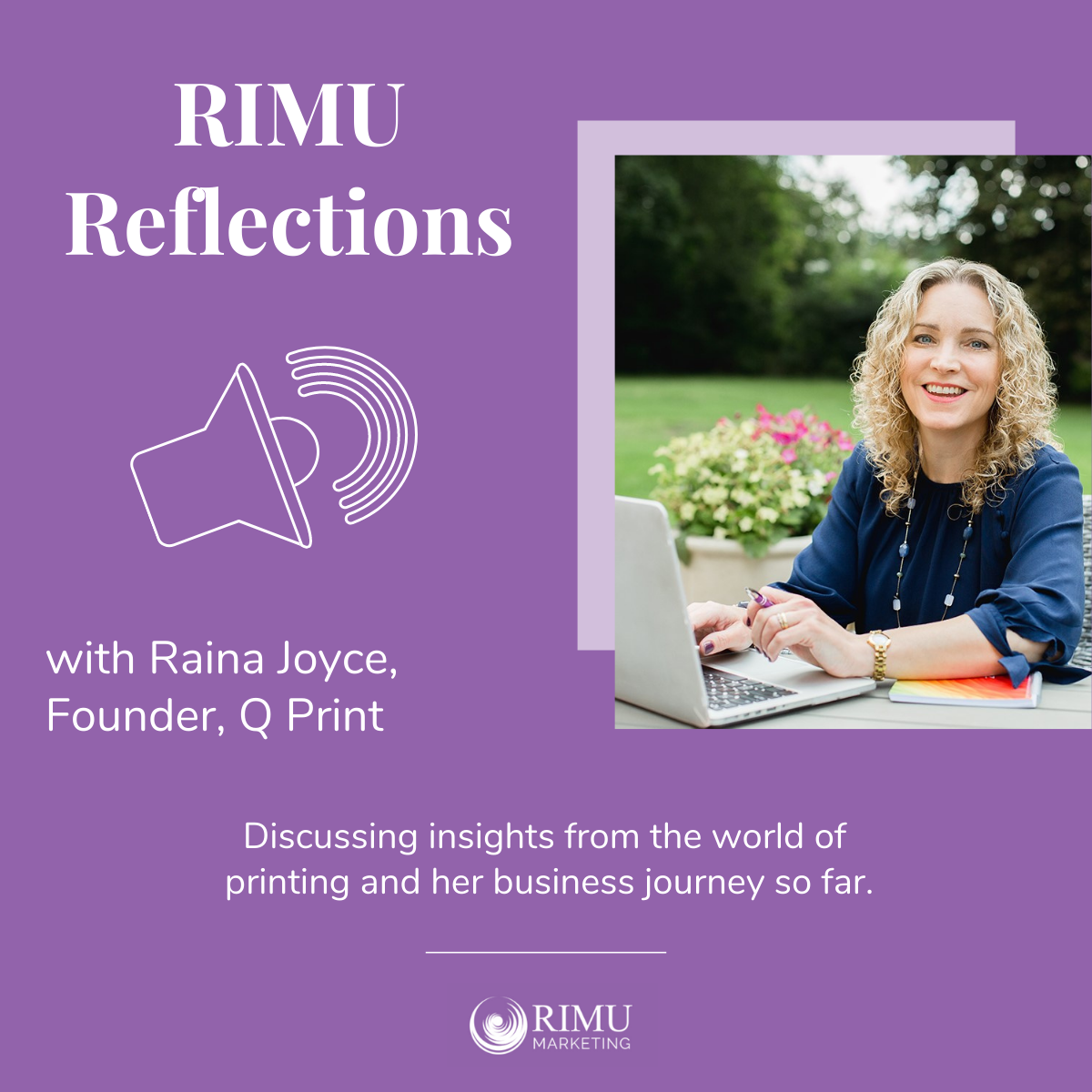 RIMU Reflections - Vlog with Raina Joyce