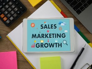 The difference between sales and marketing.